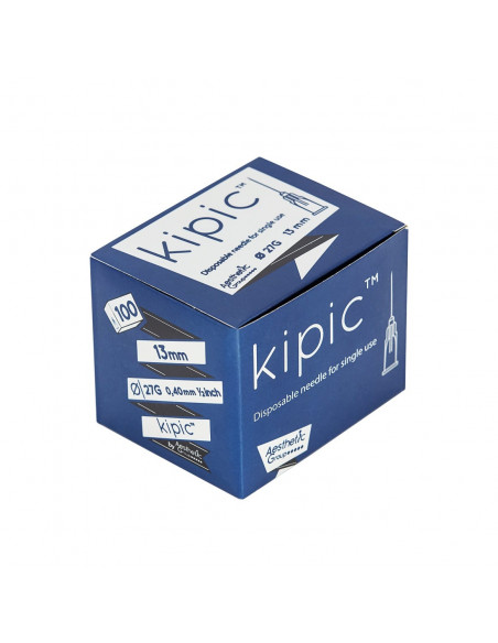 Aiguille KIPIC® 27G 0,13 x 13mm