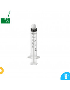 Mediware 5ml 3-delig Luer-Lock steriel (VE 100 st.)