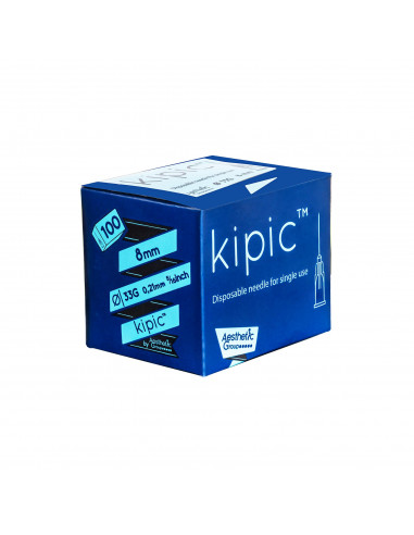 KIPIC® Aguja 33G 8mm