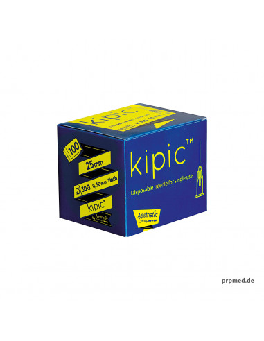 KIPIC® Mikroenjeksiyon İğnesi 30Gx25mm | PU 100 parça