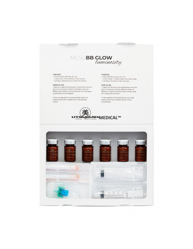 Suero Meso BB Glow Tono Oscuro 6 x 5 ml