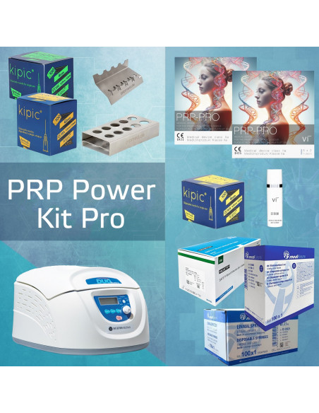 PRP Power Kit Pro - su set completo para tratamientos PRP profesionales