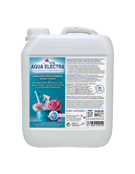Dezinfectant fără alcool | 5L - Utilizare universală