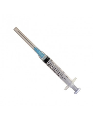 Mediware siringhe monouso 2/3ml 3 pezzi Luer-Lock sterile