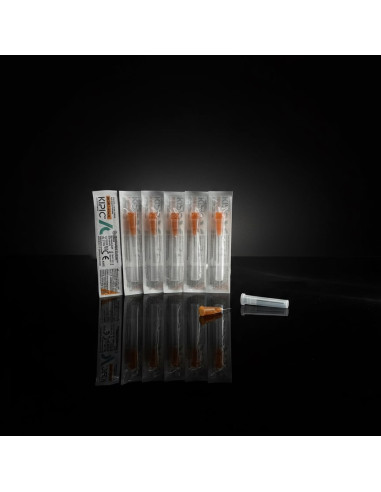KIPIC® Mikroenjeksiyon İğnesi 34G × 8 mm (Ø 0,18 mm)