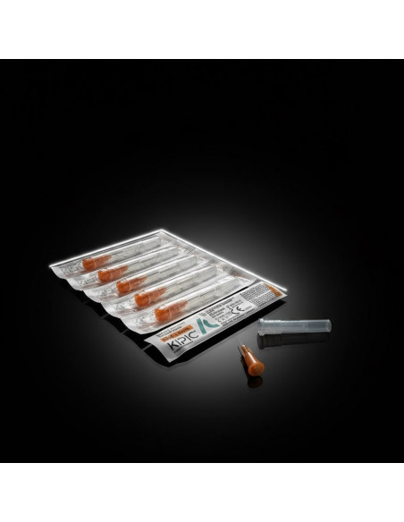 KIPIC® micro-injectienaald 34G × 8 mm (Ø 0,18 mm)