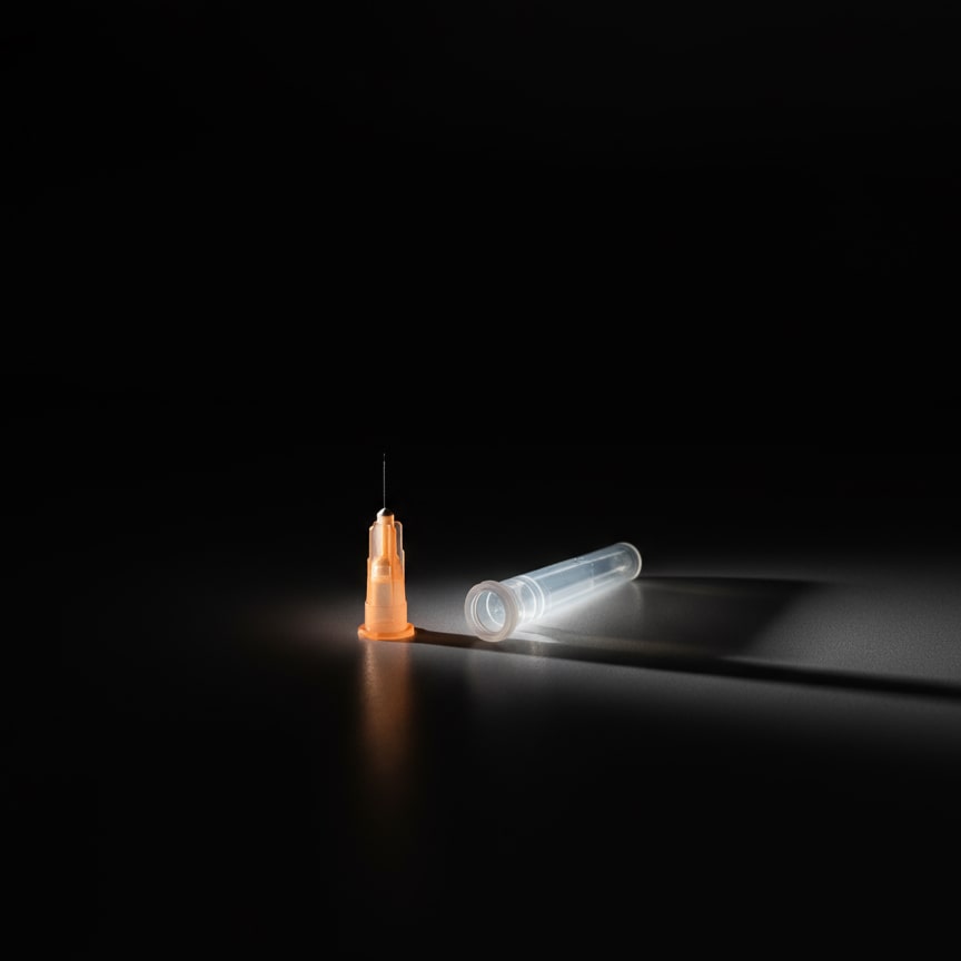 l'ago per microiniezione più fine disponibile di serie