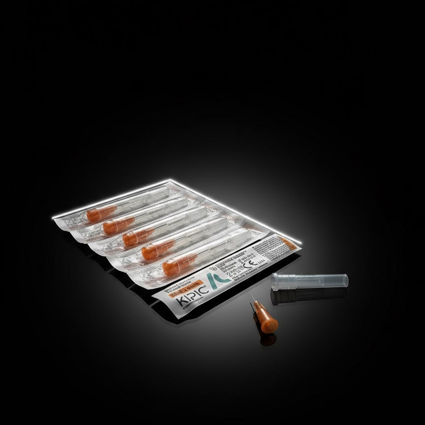 l'ago per microiniezione più fine disponibile di serie